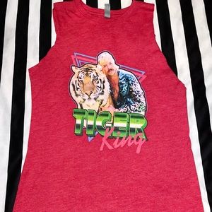 Tiger King Retro Tank Top